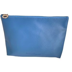 Salvatore Ferragamo Blue Cosmetic Bag